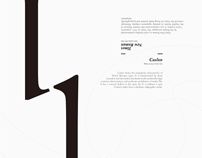 Project thumbnail - Typeface Comparison