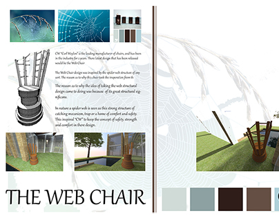 The Web Cardboard Chair
