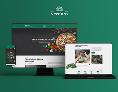 Verdura Italian Restaurant Web Design