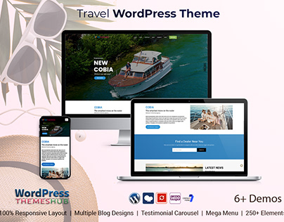 Travel WordPress Theme For Travel Blogs and Hotels