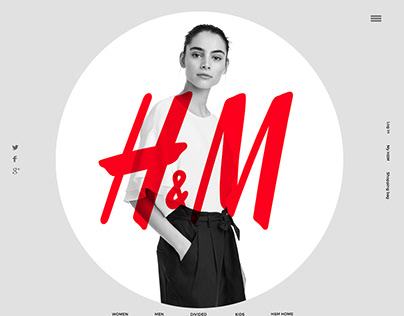 H&M Design UI/UX