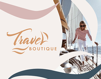 Logo design for travel agency Travel Boutique