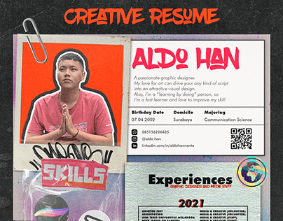 Latest Creative Resume/ Creative CV