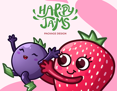 Packaging Design for HappyJams