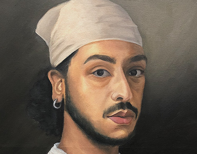 Academic oil portraits