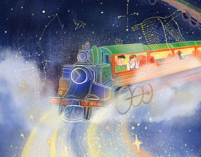 Fantasy Railroad In the stars