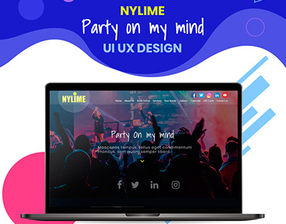 NYLIME Disco Ui ux design