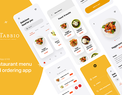Tabbio - app for restaurant menu and carry out