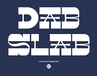 Dab Slab Typeface