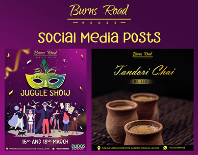 Burns Road Social Media