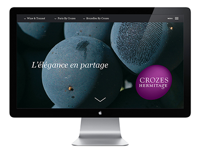 Crozes Hermitage - website