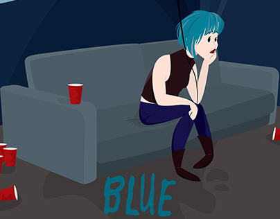 Blue - Static Cadets Album Cover