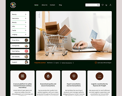 E-Commerce's Website | Responsive Design