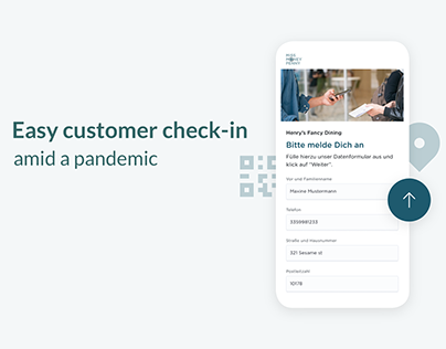 Easy customer check-in amid a pandemic