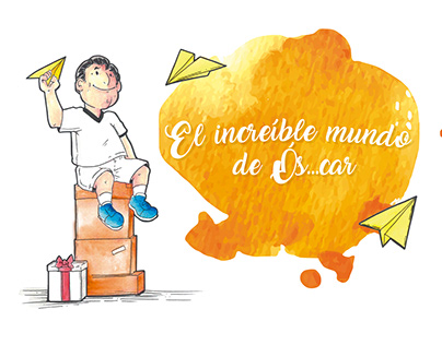 Illustrated story- EL INCREIBLE MUNDO DE OSCAR