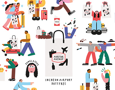Illustration for Incheon International Airport