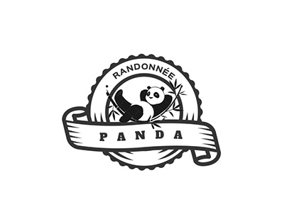 Panda randonnée Logo