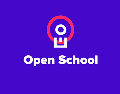 Logo and brand identity for “Open School”