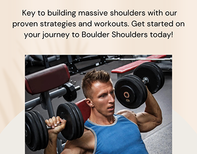 how to get boulder shoulders