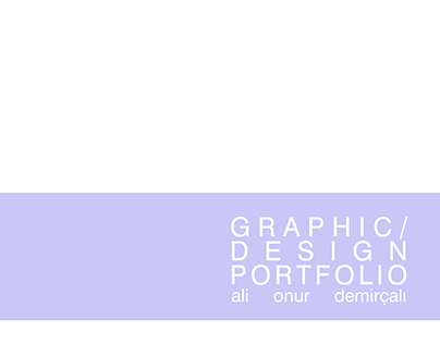 Ali Onur Demirçalı Graphic/Design/Set Design Portfolio