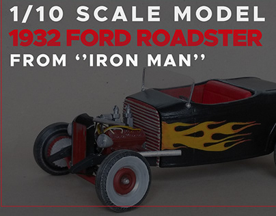 Scale Model 1932 Ford Roadster