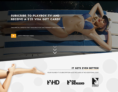 Playboy TV Mail In Rebate Campaign