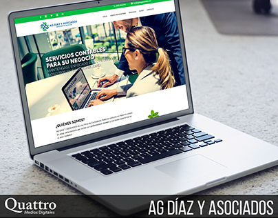 Desarrollo de Página Web para AG Diaz y Asociados