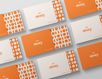 Dewy | Contact Lenses Branding Identity