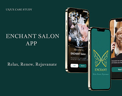 Enchant Salon App UX Case Study