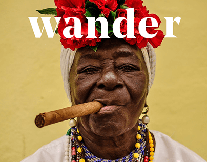 Editorial Design. Wander Magazine.