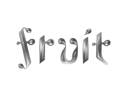 Fruit gothic font