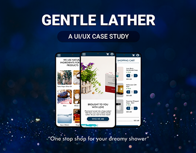 Responsive E-Commerce Website Design for Gentle Lather
