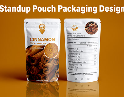 Project thumbnail - Standup Pouch Packaging Design
