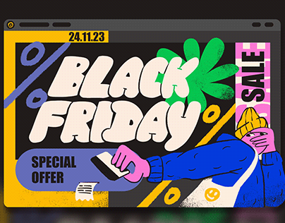 Marketing Design for Black Friday Campaign