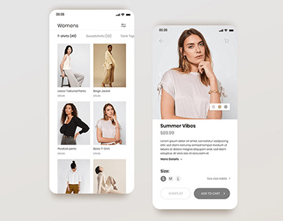 Clothing Fashion E-commerce App