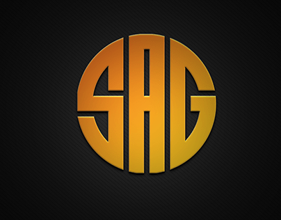 ( SAG ) letter monogram logo