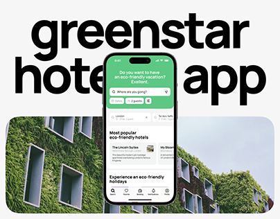 Greenstar – eco-friendly hotel booking app