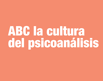 ABC la cultura del psicoanálisis | Correctora