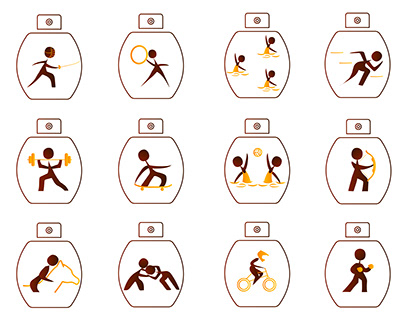 Pictograms Olympic Games France 2024