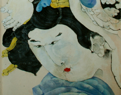 Utamaro, allegories of the elements