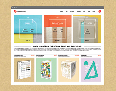 French Paper Co. Online Store