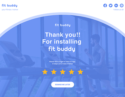 Daily UI Challenge - Thank You