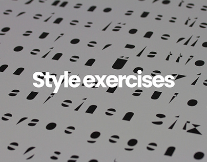 Typography exercises