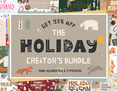 The Holiday Creator's Bundle - 93% Off