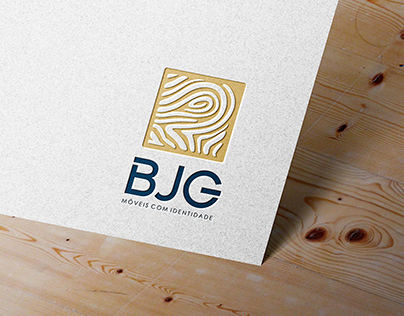 Logotipo BJG Móveis