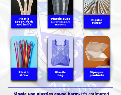 NO TO SNGLE USE PLASTICS