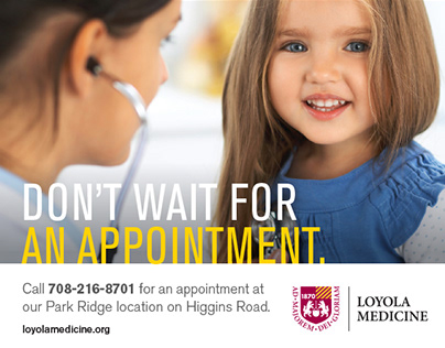 Loyola Medicine Transit Advertising Campaign