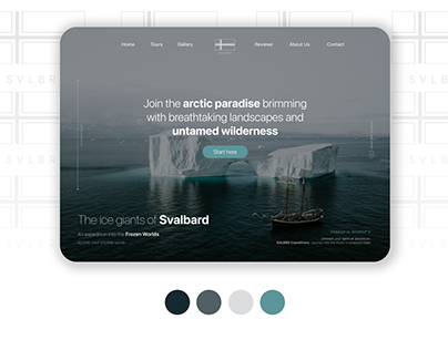 Project thumbnail - SVLBRD Expeditions - The ice giants of Svalbard