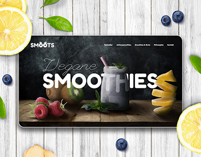 WEB DESIGN - Smoothie Bar Branding