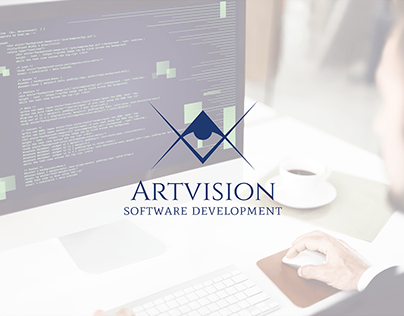 Logo for IT company "Artvision"
